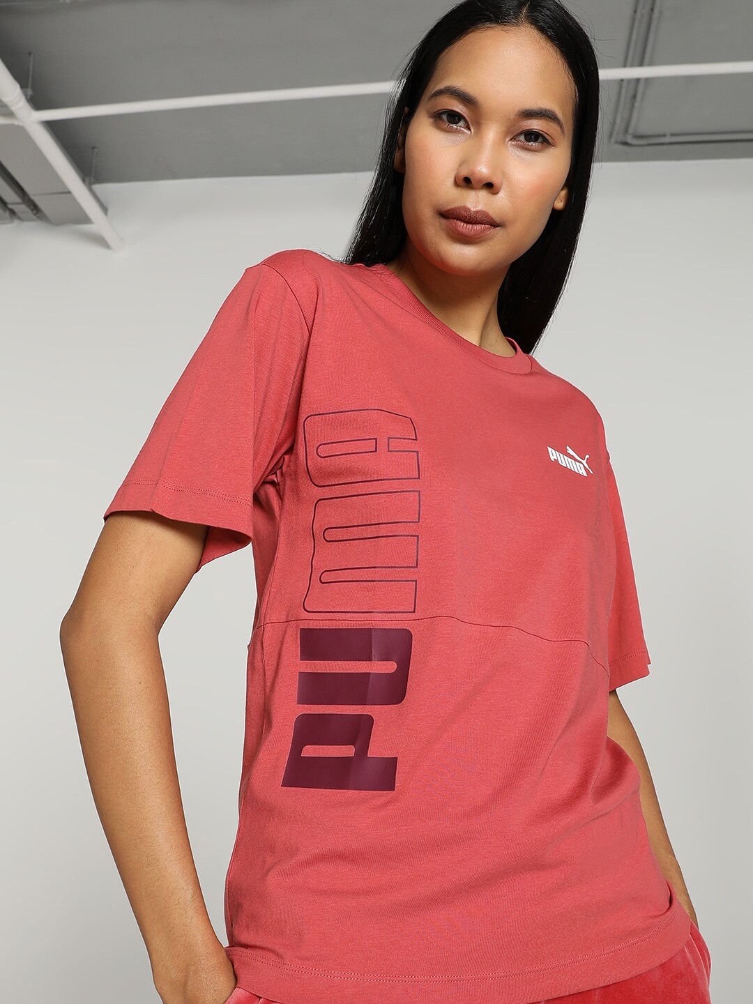 

Puma POWER Colorblock T-shirt, Red