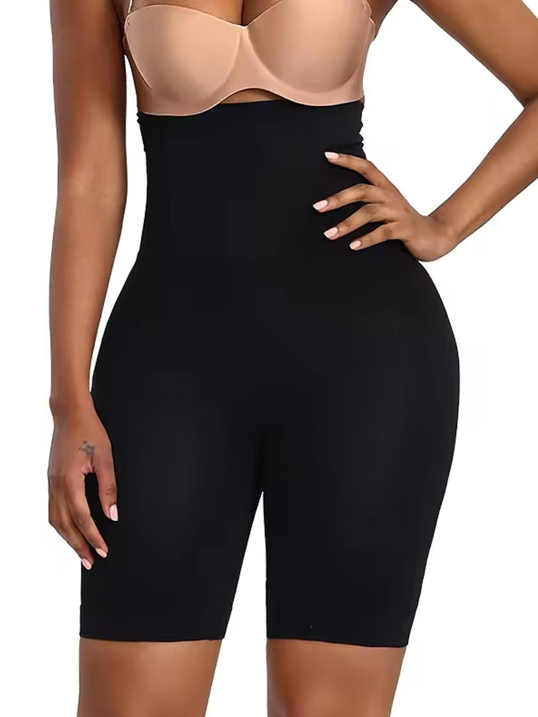 

BAESD Women Tummy & Thigh Shapewear, Black