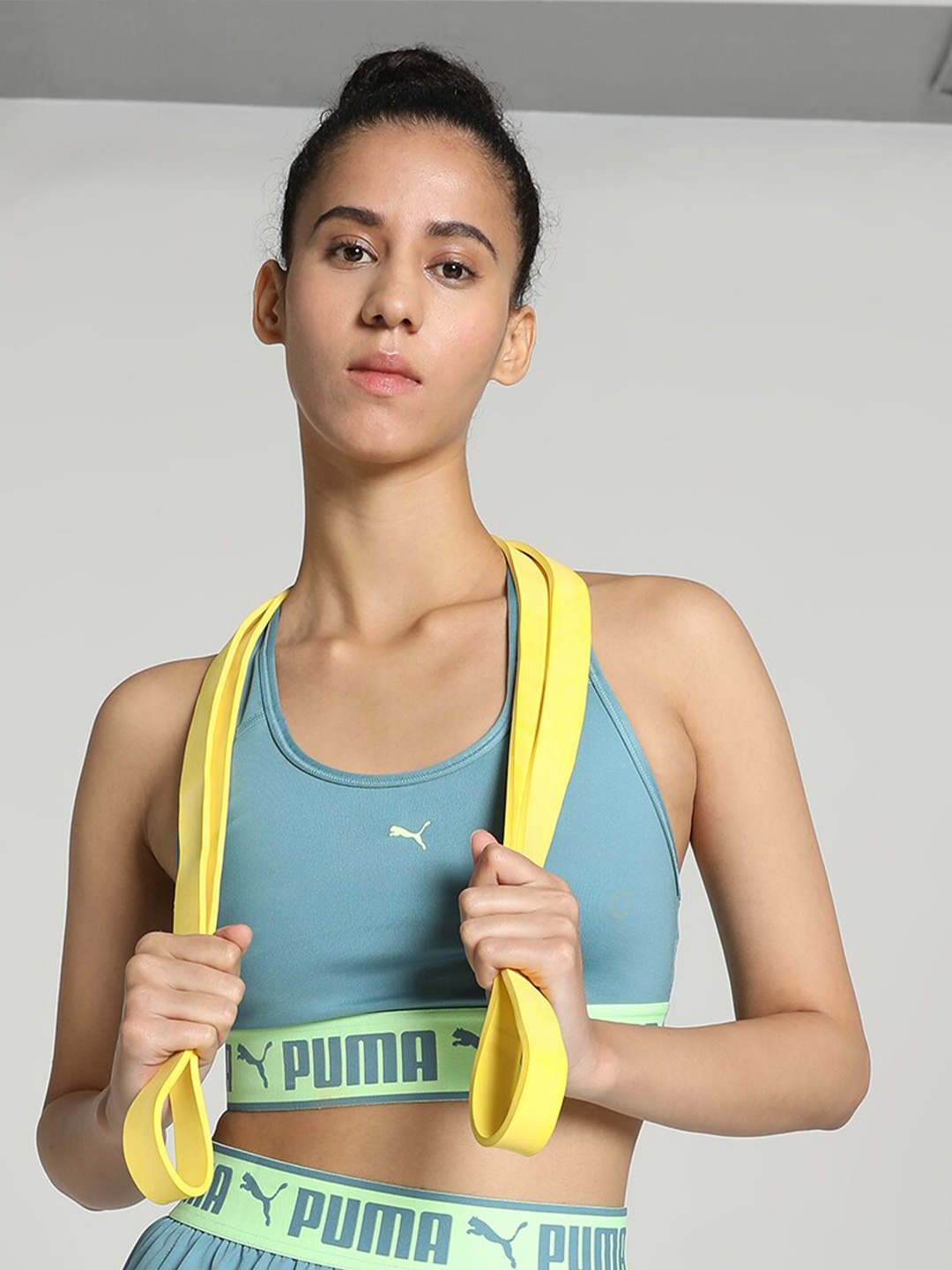 

Puma Mid-Impact Strong Training Bra, Blue