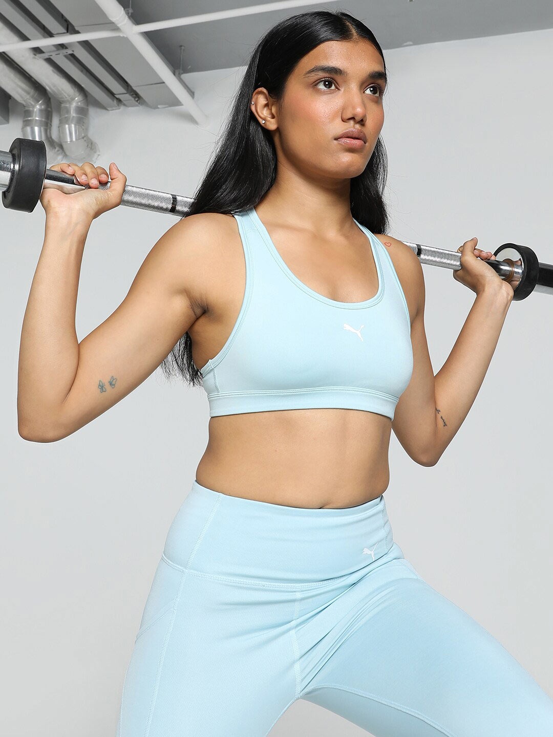 

Puma 4 KEEPS Women Heavily Padded Full Coverage Training Bra, Blue