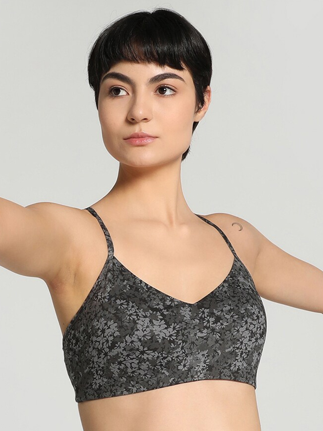 

Puma Move Yogini Heavily Padded Training Bra, Black