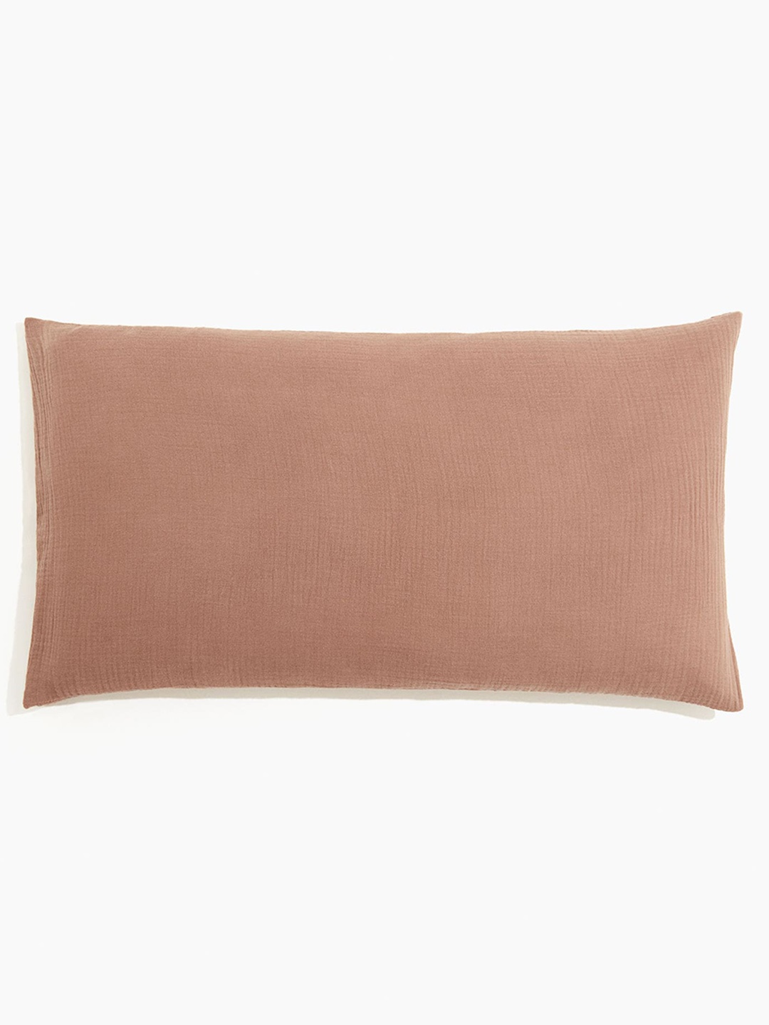 

H&M Brown Cotton Muslin Pillowcase