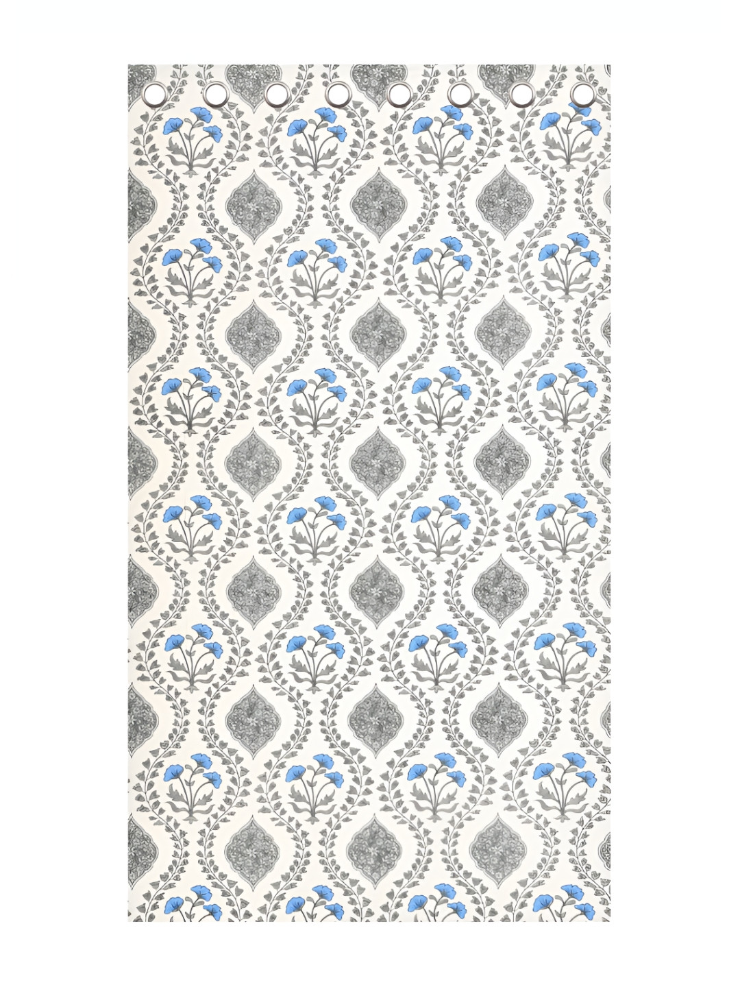 

Gulaab Jaipur Blue & White 2 Pieces Ethnic Motifs Door Curtains