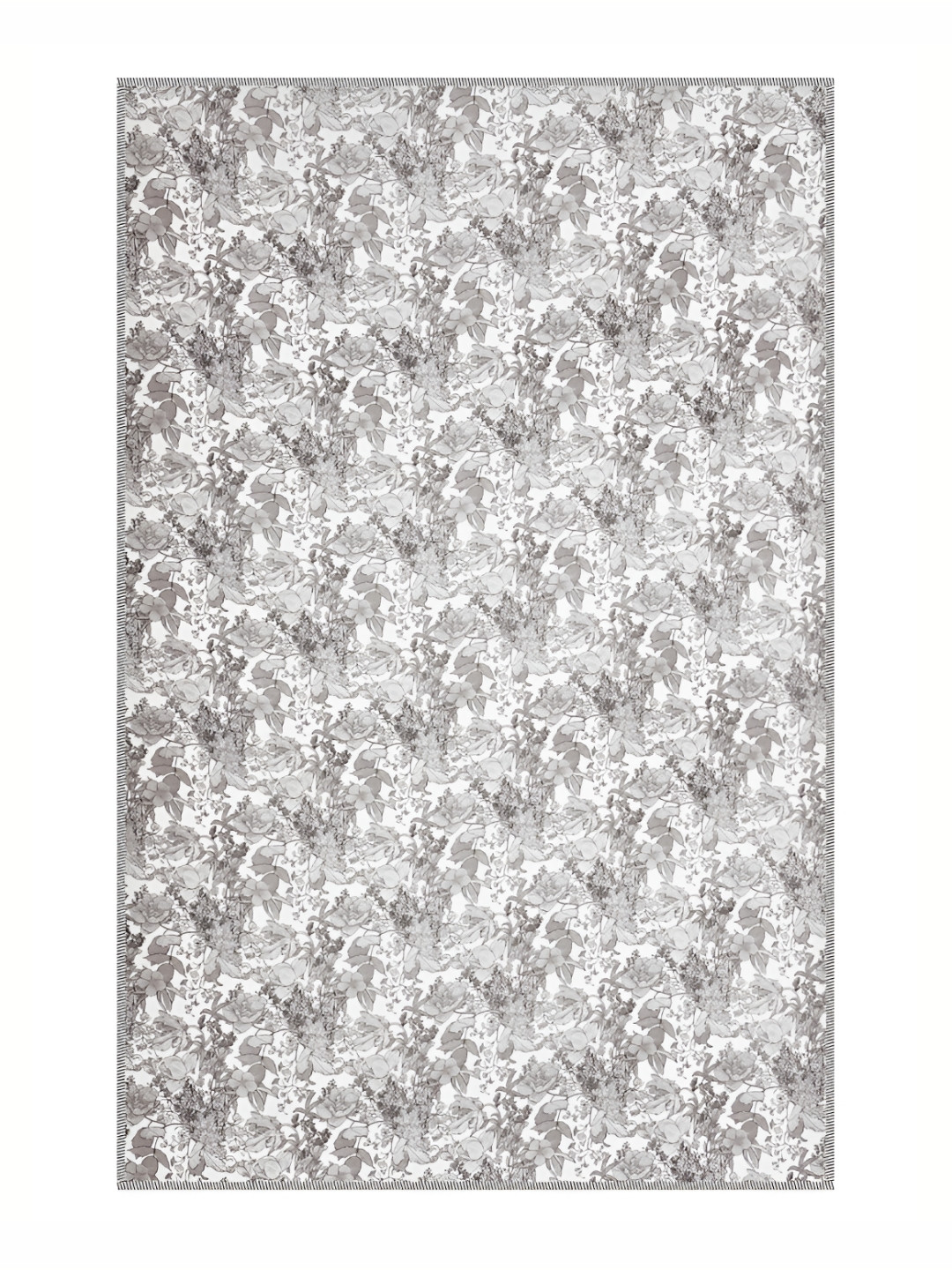 

Gulaab Jaipur Grey & White Floral 354 GSM Single Bed Quilt