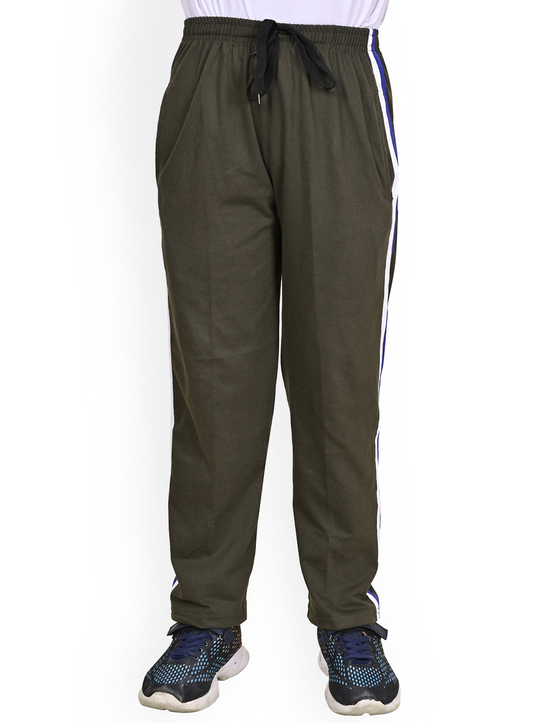 

BAESD Cotton Track Pants, Olive