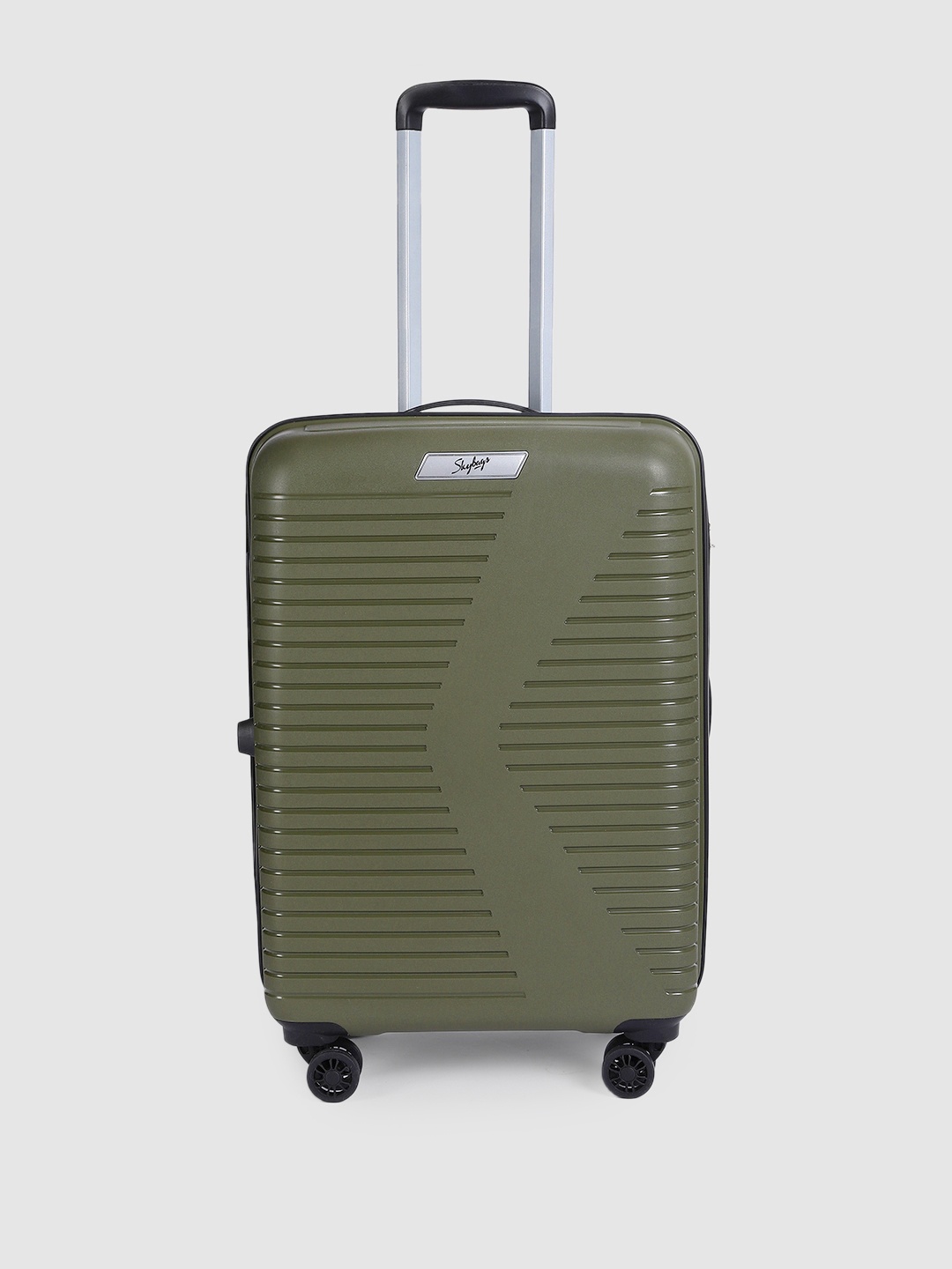 

Skybags Beat Pro Hard-Sided Medium Trolley Suitcase, Olive