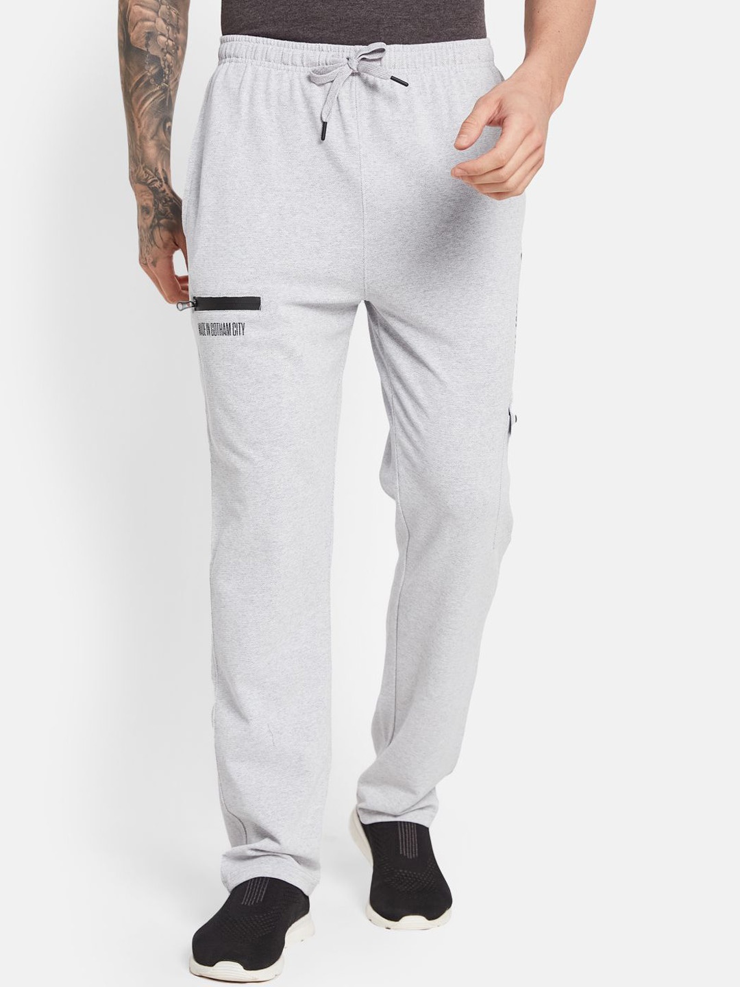 

Octave Men Cotton Track Pant, Grey