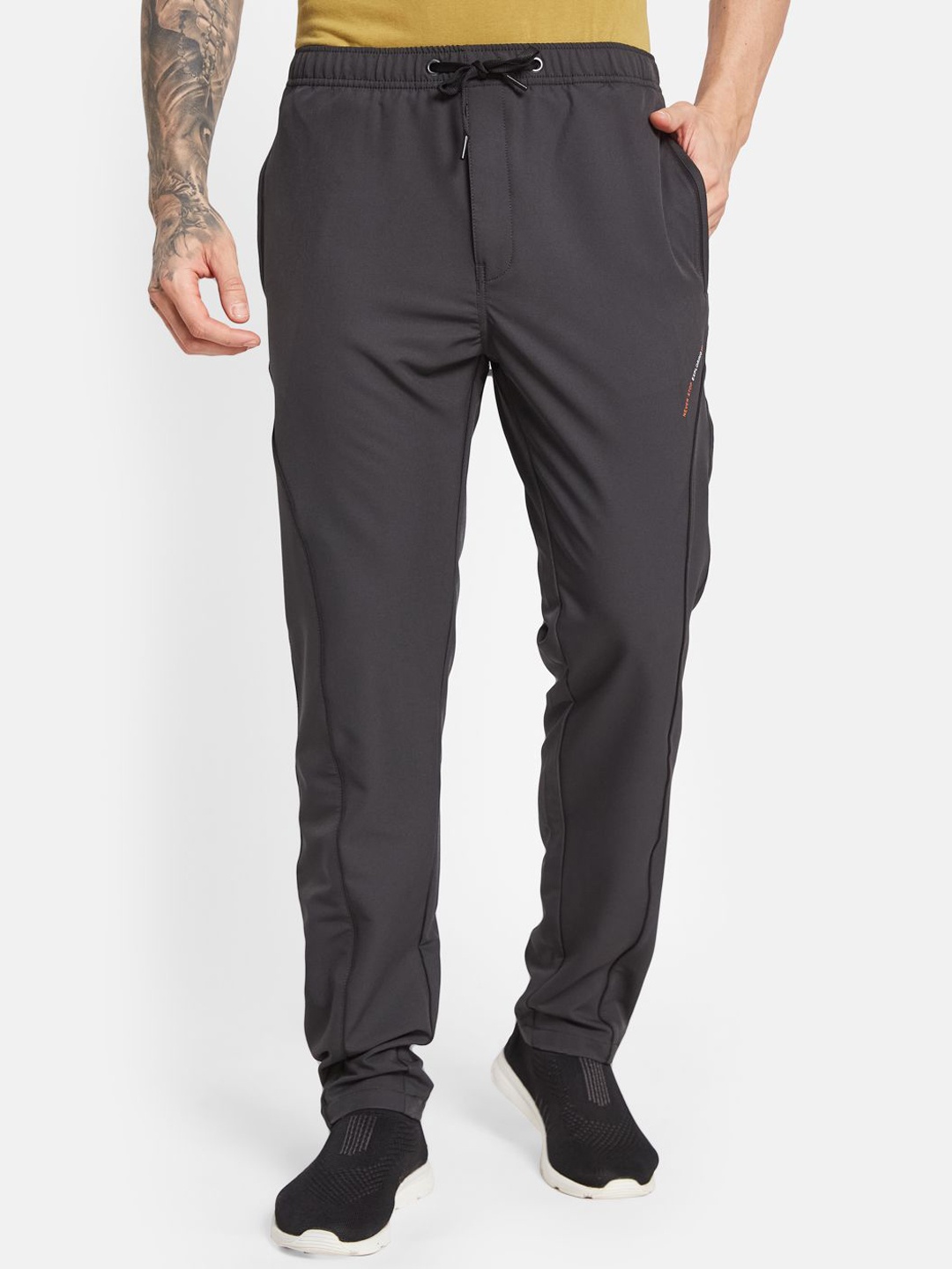 

Octave Men Cotton Track Pants, Grey