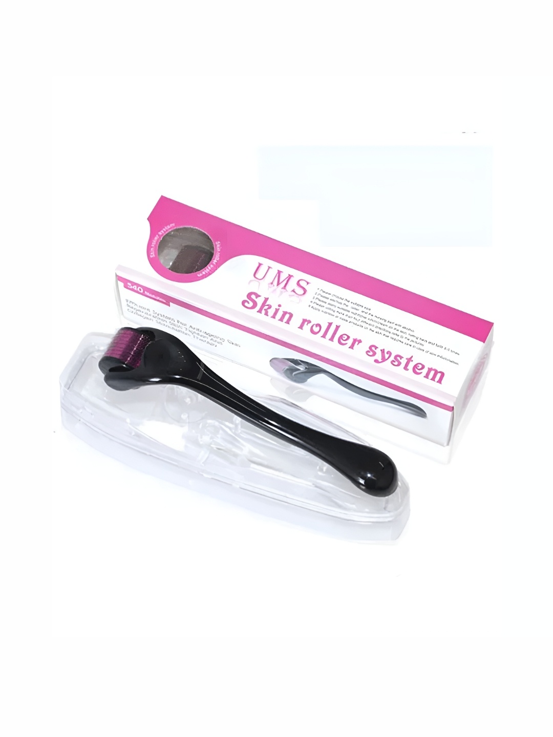 

THEDECORKART Set Of 3 Facial Roller Ice Roller & Derma Roller, White