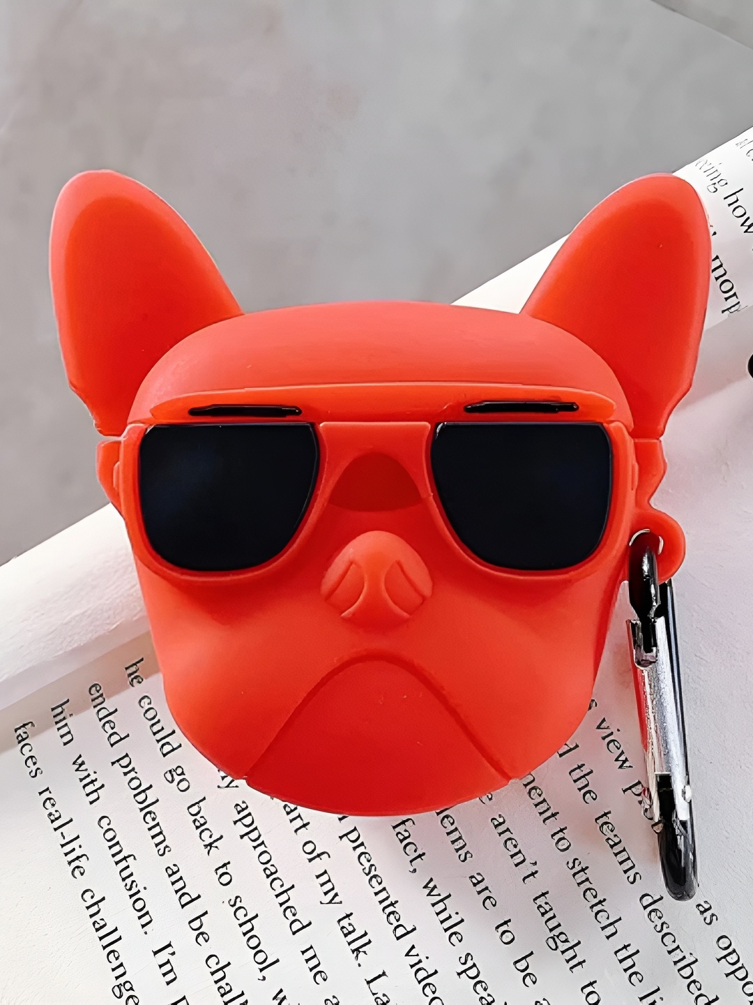 

THEDECORKART Waterproof Airpod Pro Case Cover, Red