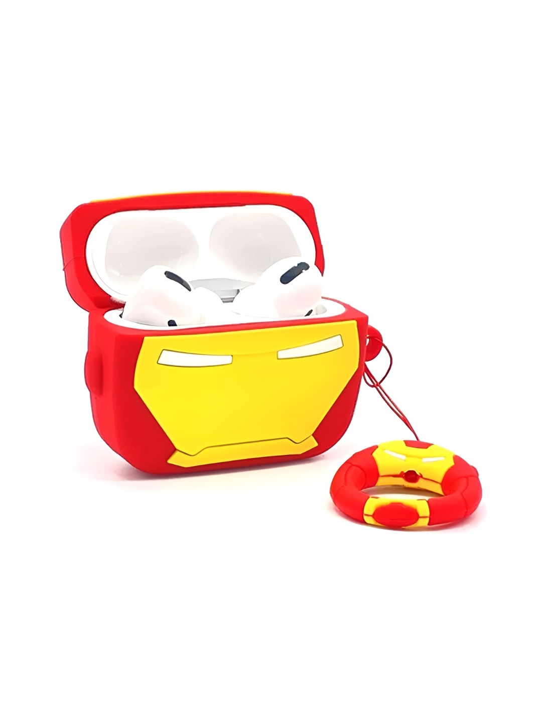 

THEDECORKART Waterproof Airpod Pro Case Cover, Red
