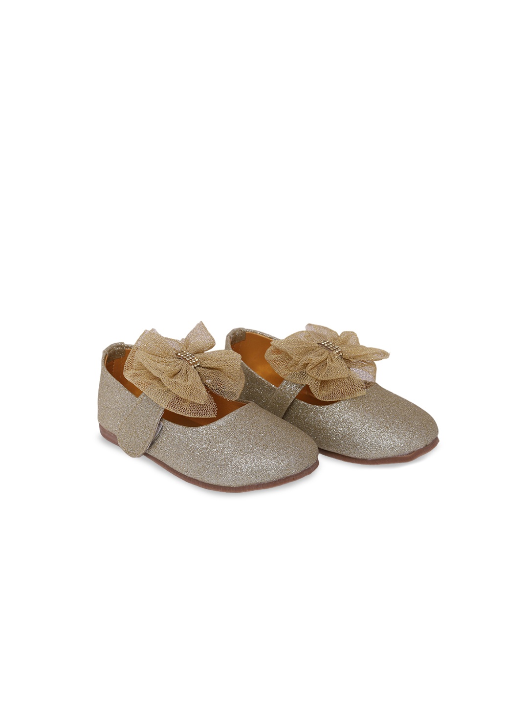 

Minesole Girls Textured PU Fashion, Gold