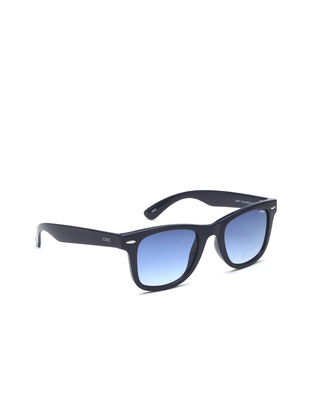 

IDEE Unisex Oval Sunglasses With UV Protected Lens IDS3071C3SG, Blue