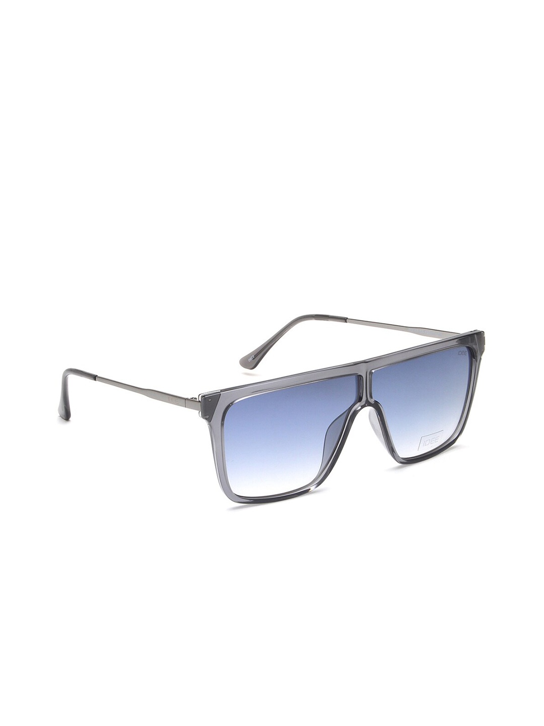 

IDEE Men Square Sunglasses With UV Protected Lens IDS3049C5SG, Blue