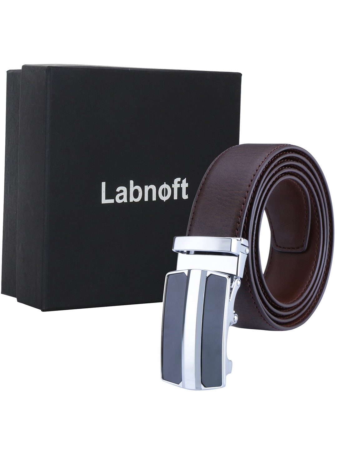 

Labnoft Men Formal Belt, Brown