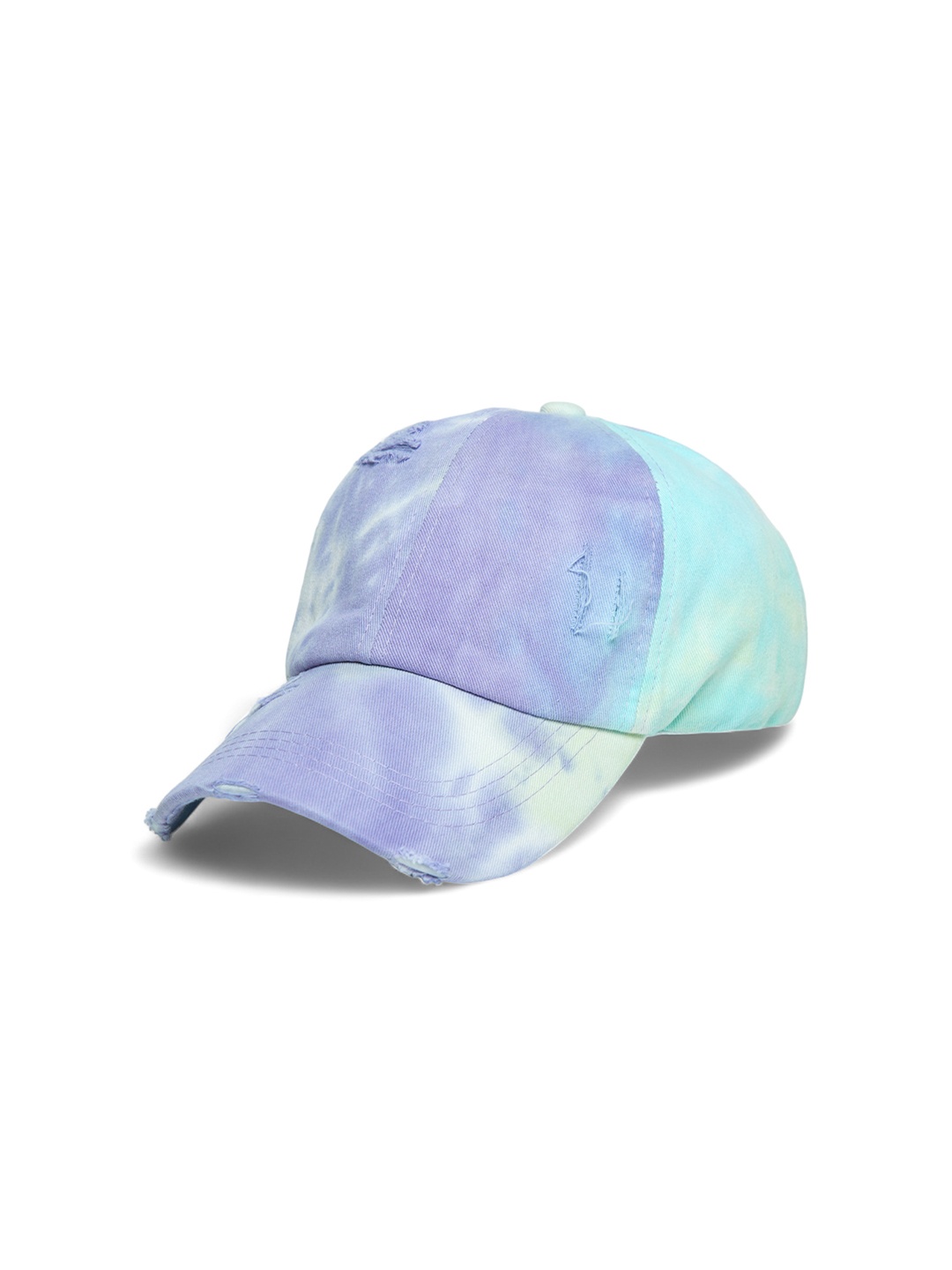 

CHOKORE Unisex Printed Cotton Baseball Cap, White