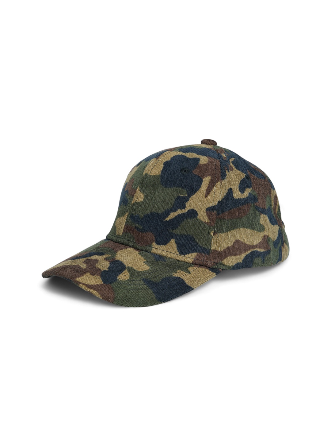 

CHOKORE Unisex Camouflage Printed Cotton Baseball Cap, Green