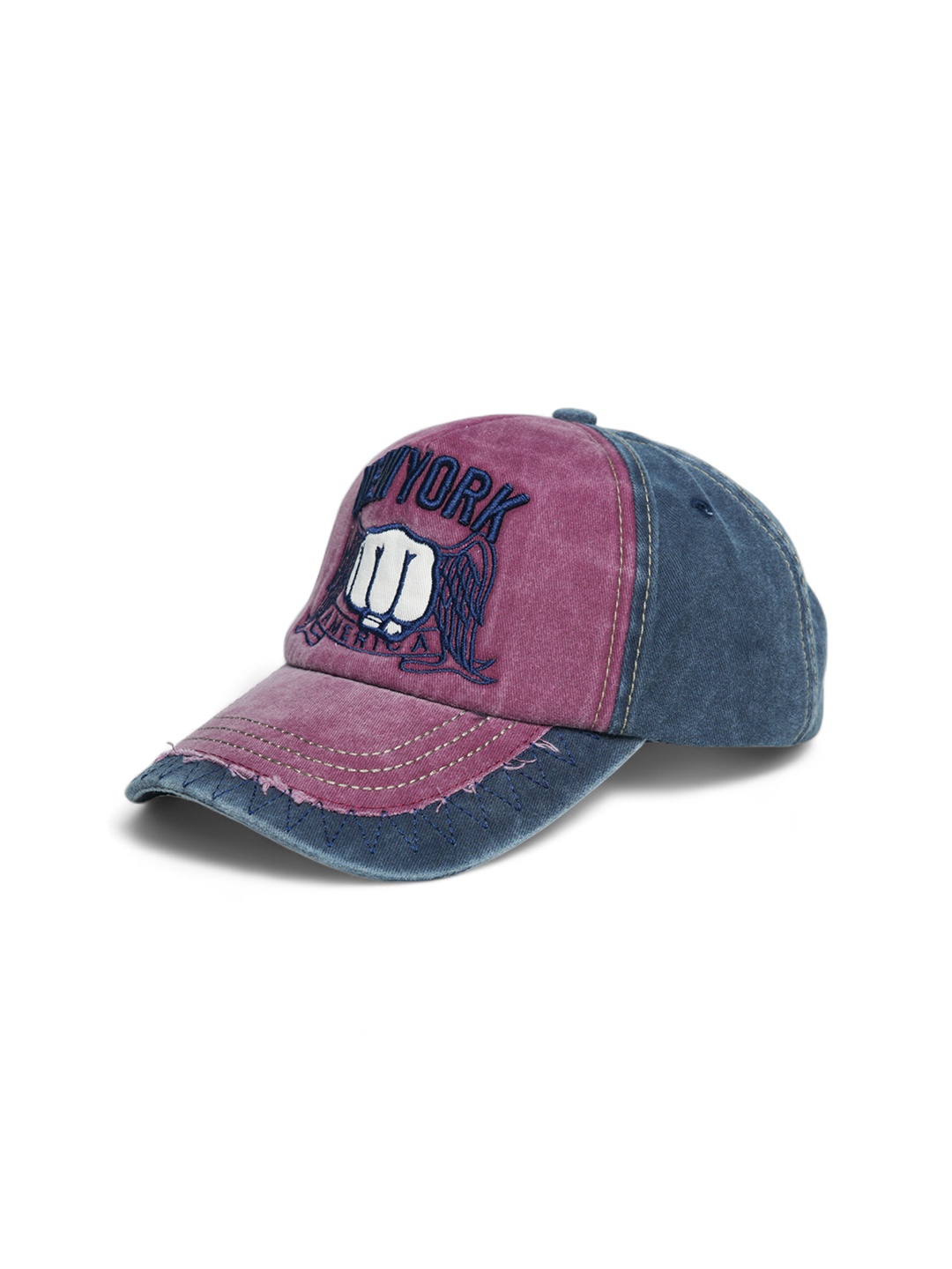 

CHOKORE Unisex Embroidered Cotton Baseball Cap, Pink