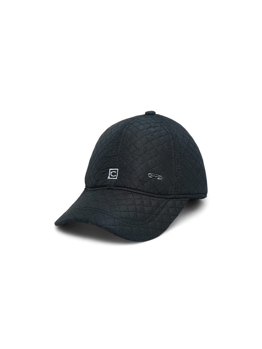 

CHOKORE Unisex Self Design Cotton Baseball Cap, Black
