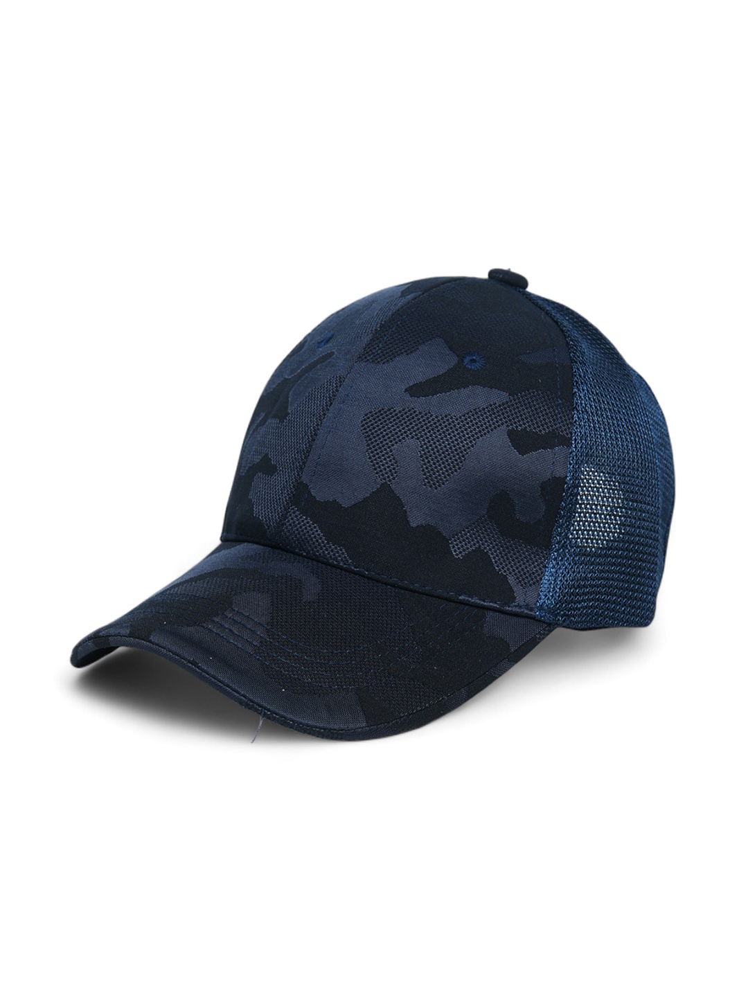 

CHOKORE Unisex Printed Cotton Baseball Cap, Blue