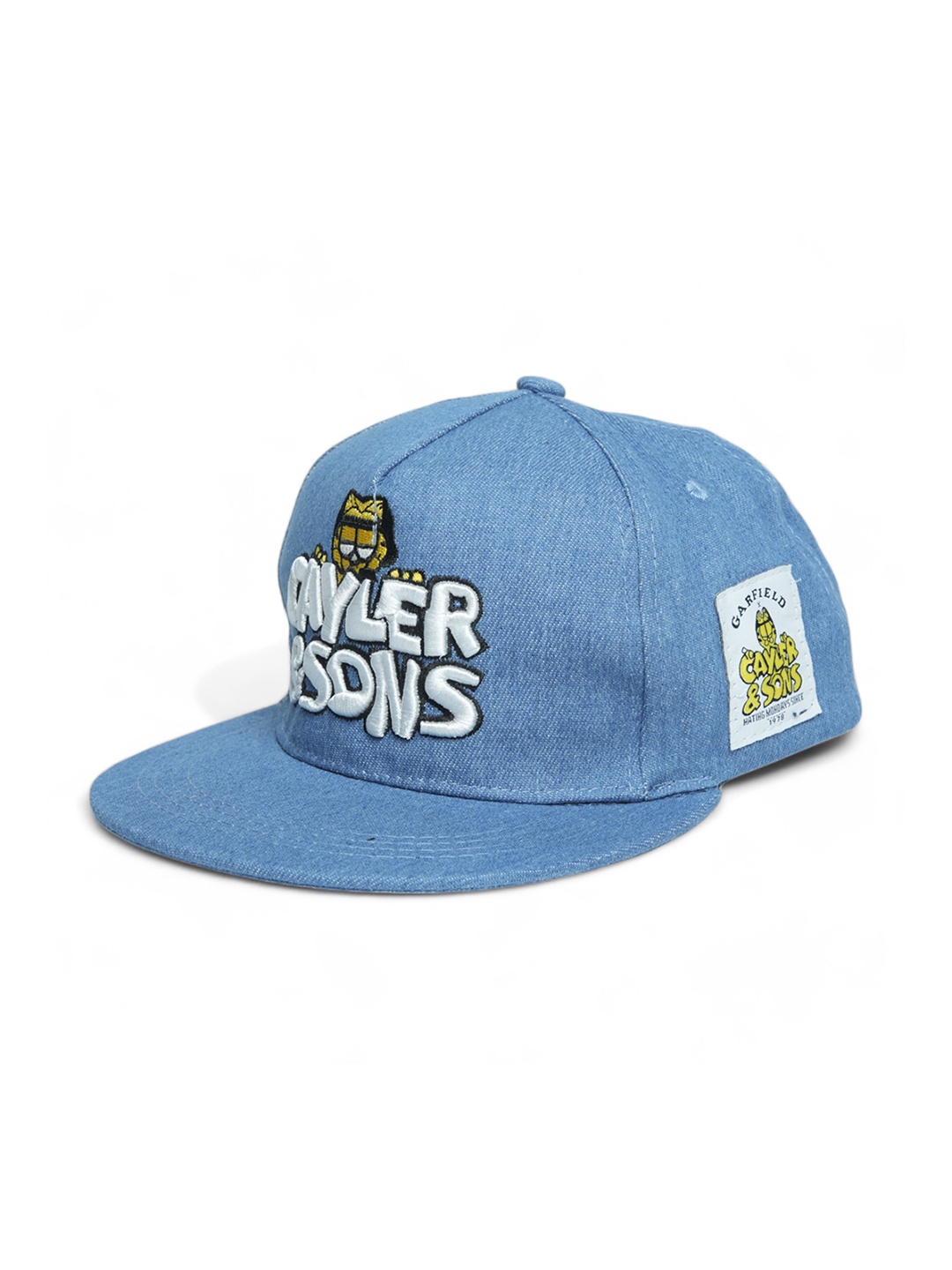 

CHOKORE Unisex Garfield Embroidered Baseball Cap, Blue