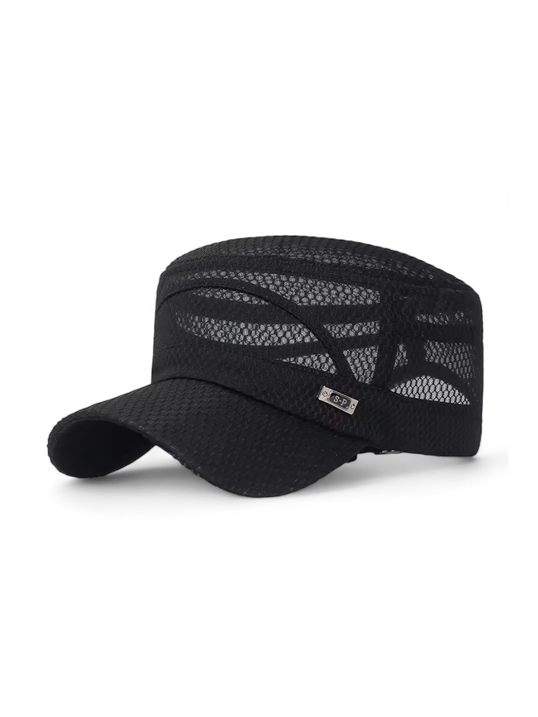 

CHOKORE Unisex Self Design Baseball Cap, Black