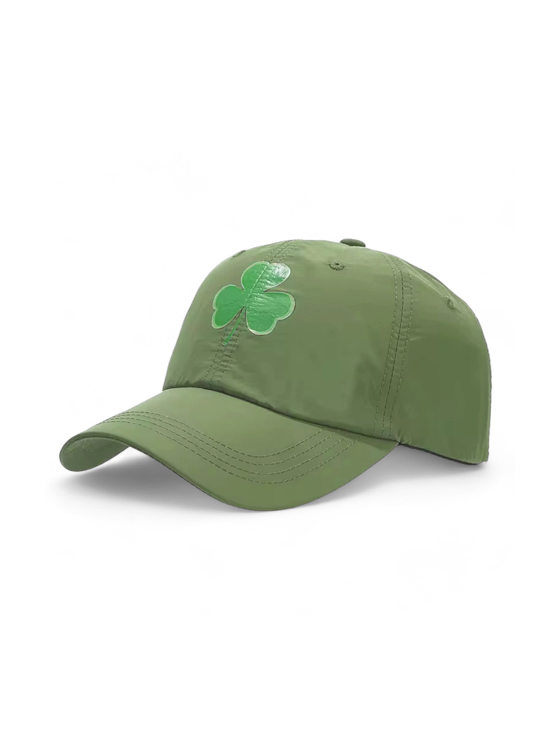 

CHOKORE Unisex Printed Cotton Baseball Cap, Green