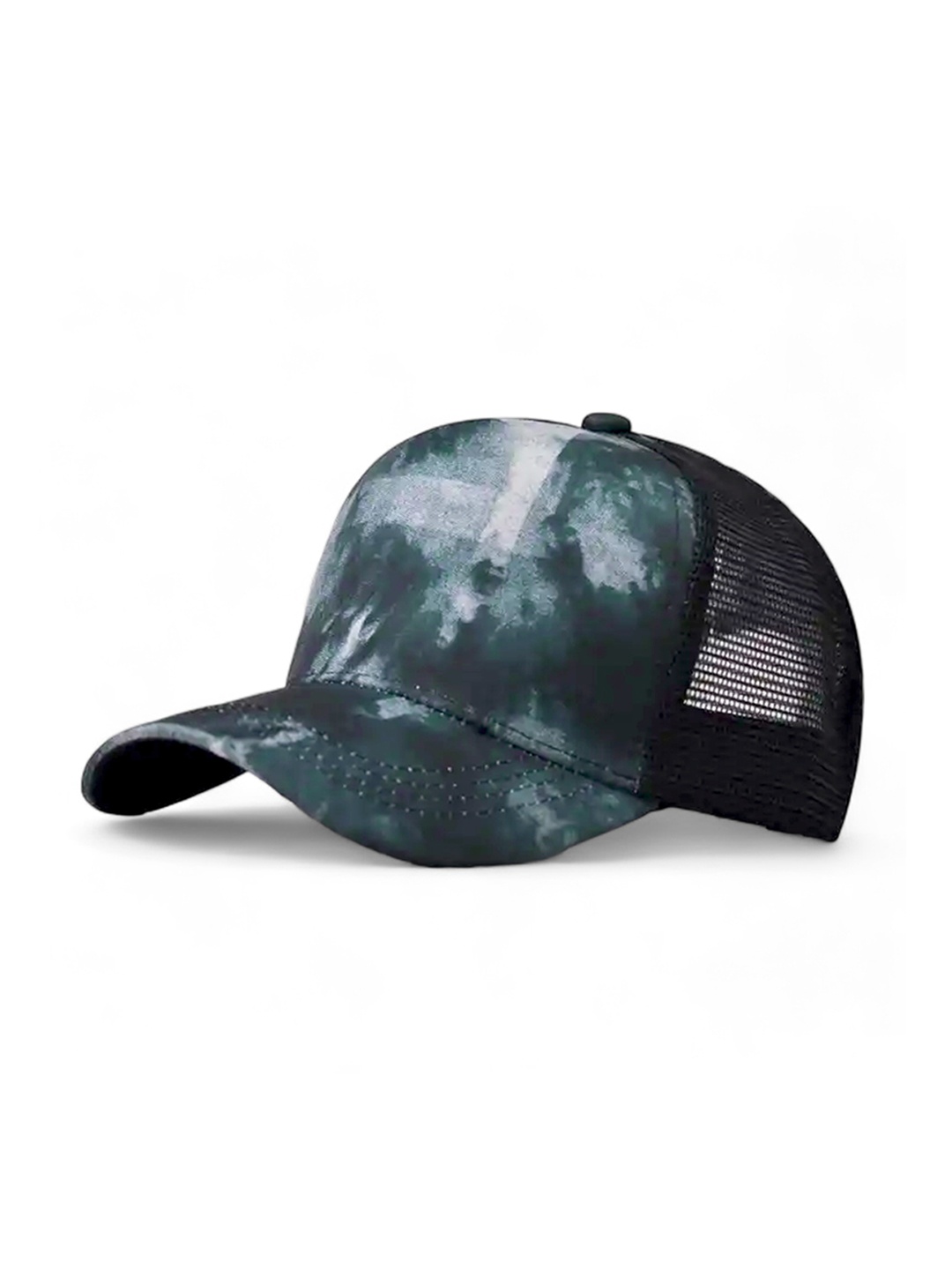 

CHOKORE Unisex Tie & Dye Cotton Baseball Cap, Green