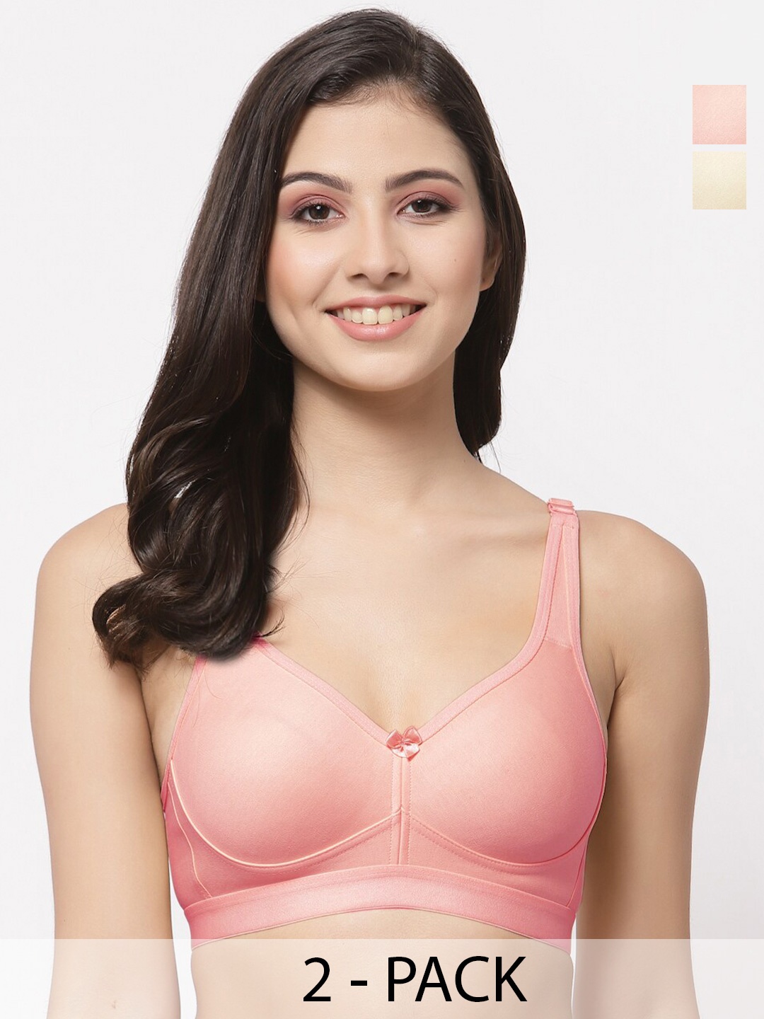 College Girl Full Coverage Lightly Padded Bra, Nude