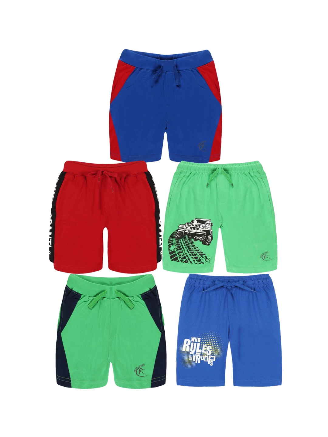 

KiddoPanti Boys Shorts, Multi