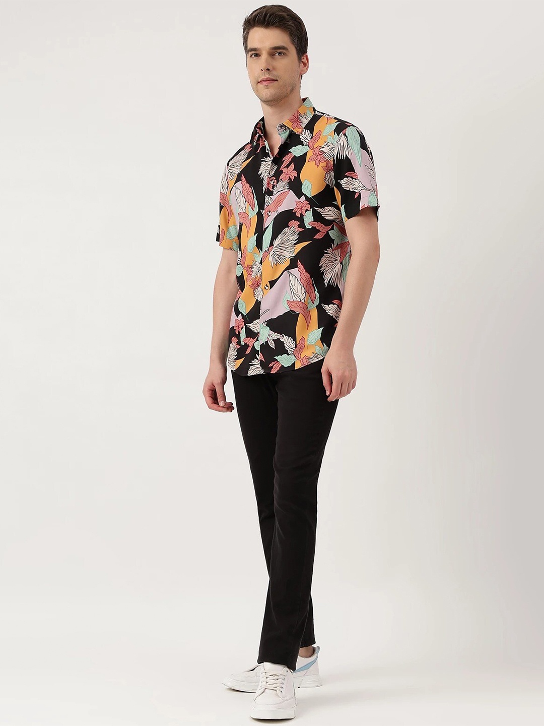 

Marks & Spencer Abstract Printed Casual Shirt, Multi