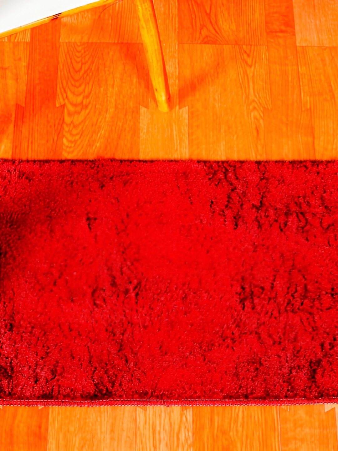 

HANDICRAFT PALACE Maroon Acrylic Soft Non-Woven Rectangular Anti-Skid Doormat