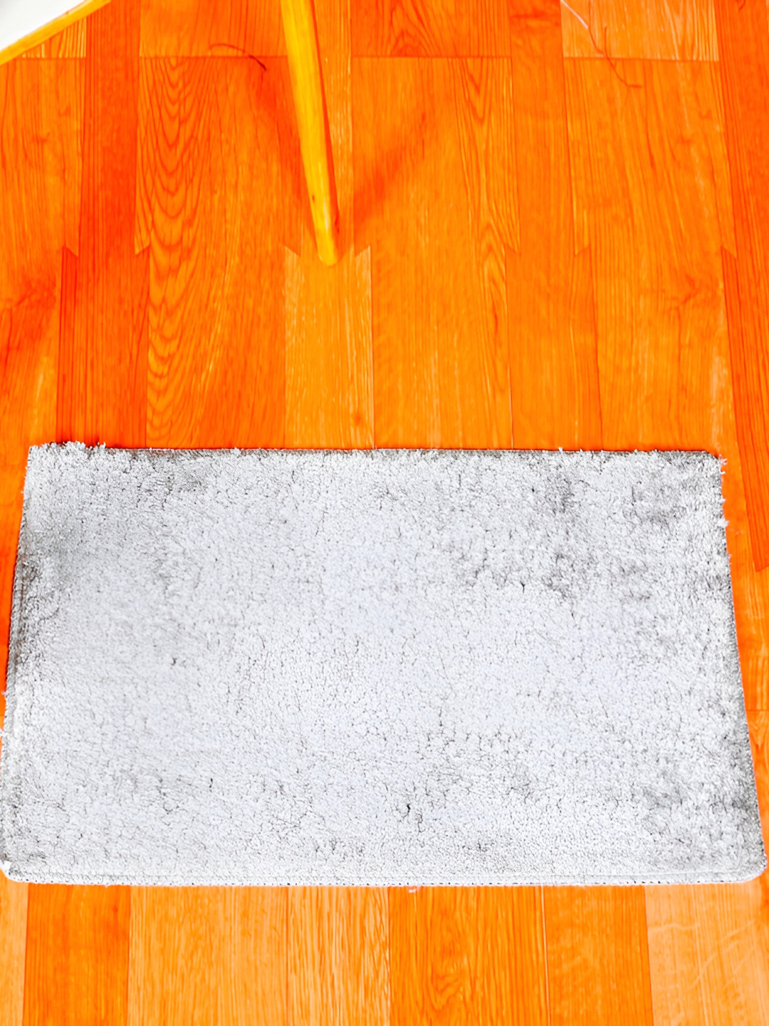 

HANDICRAFT PALACE Grey Acrylic Soft Non-Woven Rectangular Anti-Skid Doormat