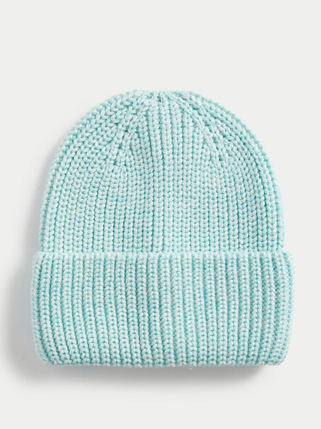 

Marks & Spencer Women Self Design Beanie, Blue