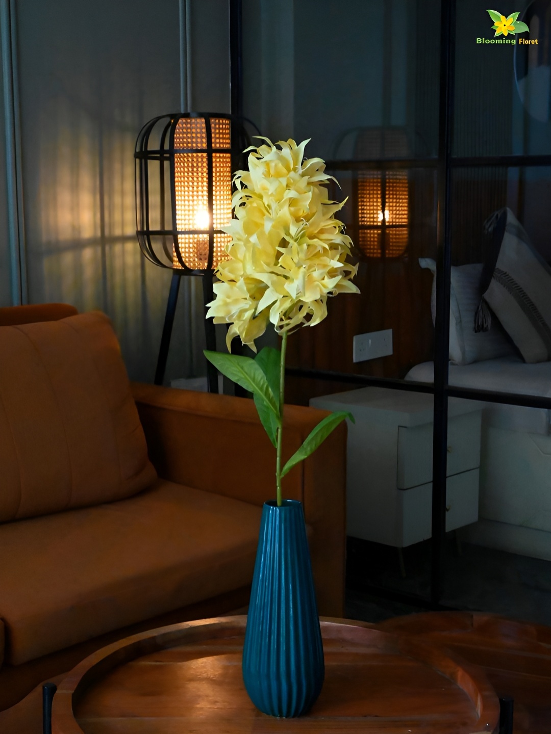 

Blooming Floret Yellow Hyacinth Artificial Plant