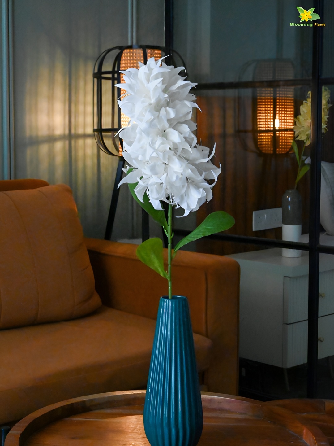 

Blooming Floret White Hyacinth Non-Hanging Artificial Plant