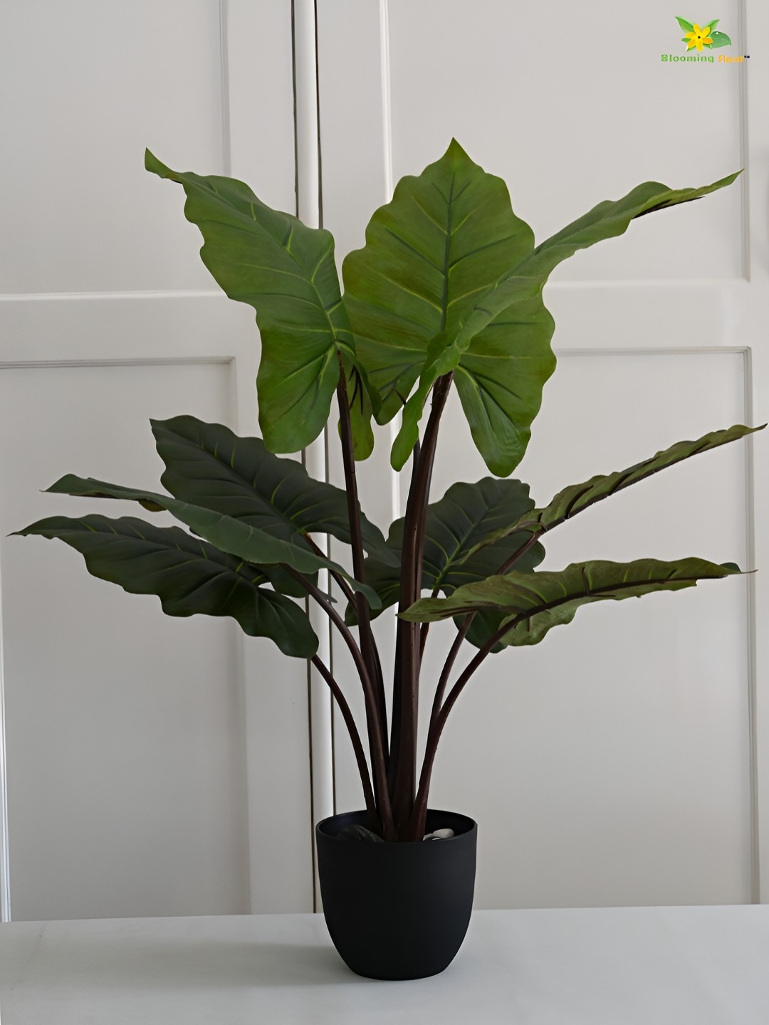 

Blooming Floret Green Artificial Plant With Pot