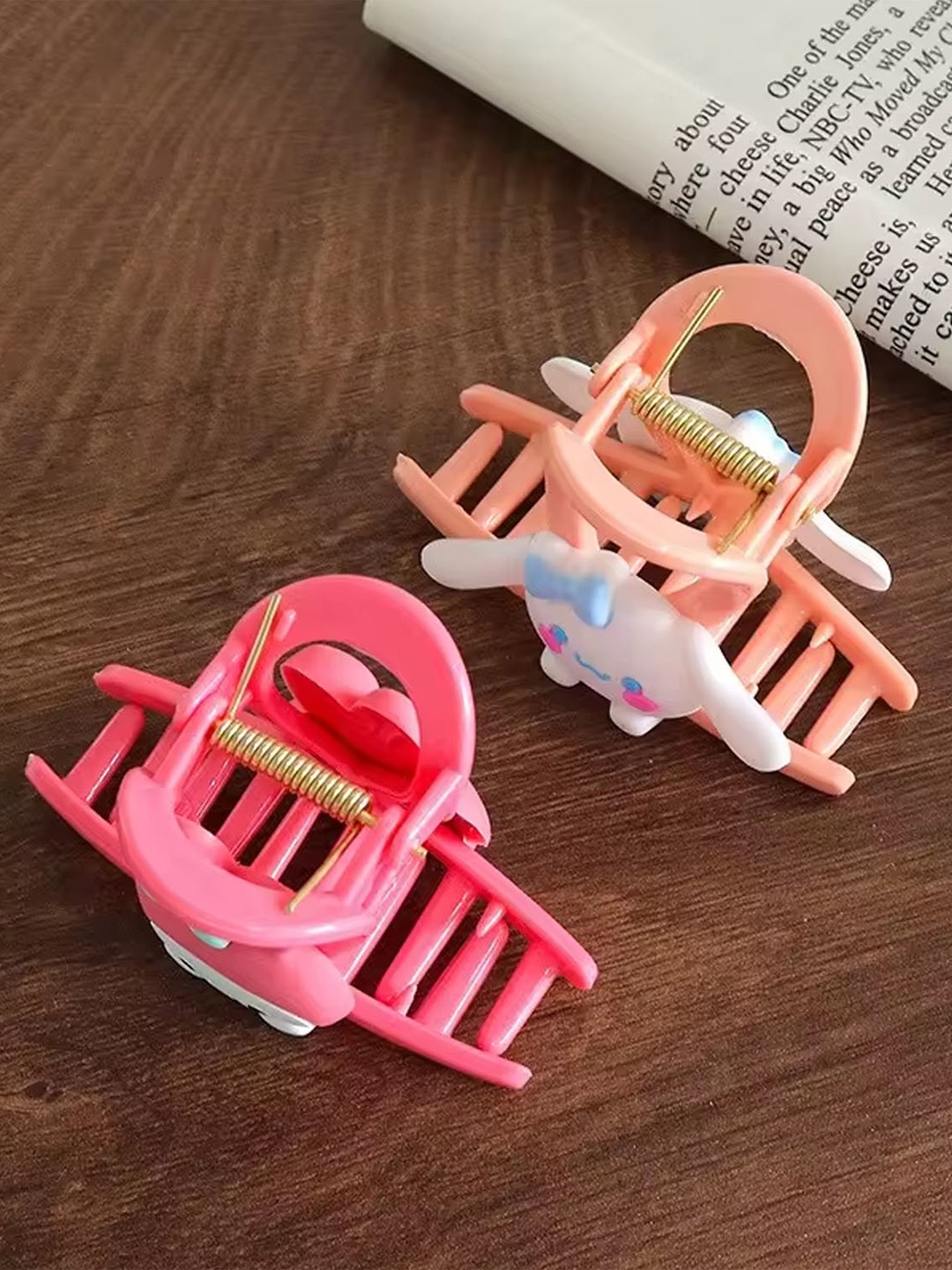 

BAESD Girls Set of 4 Claw Clip, Green