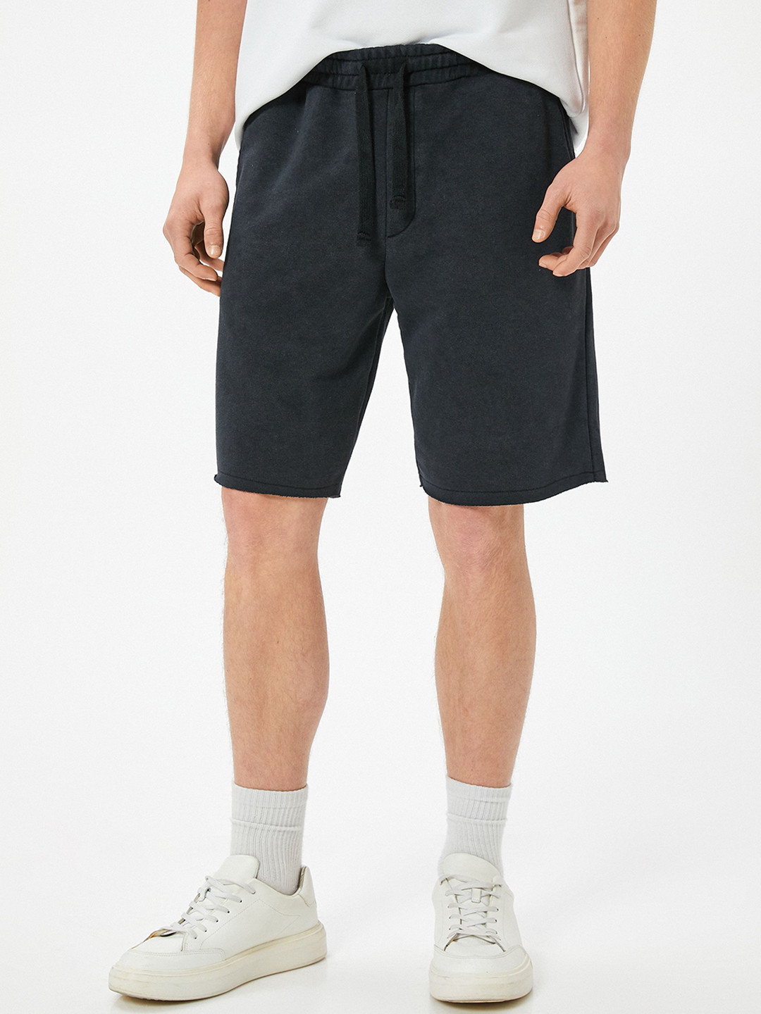 

Koton Men Loose Fit Shorts, Black
