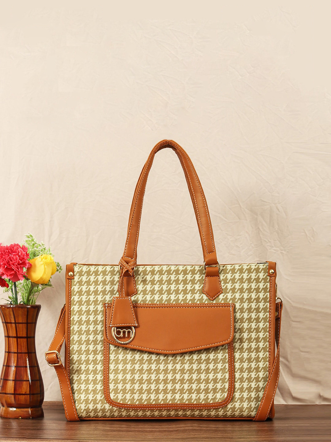 

Bagsy Malone PU Structured Handheld Bag, Green
