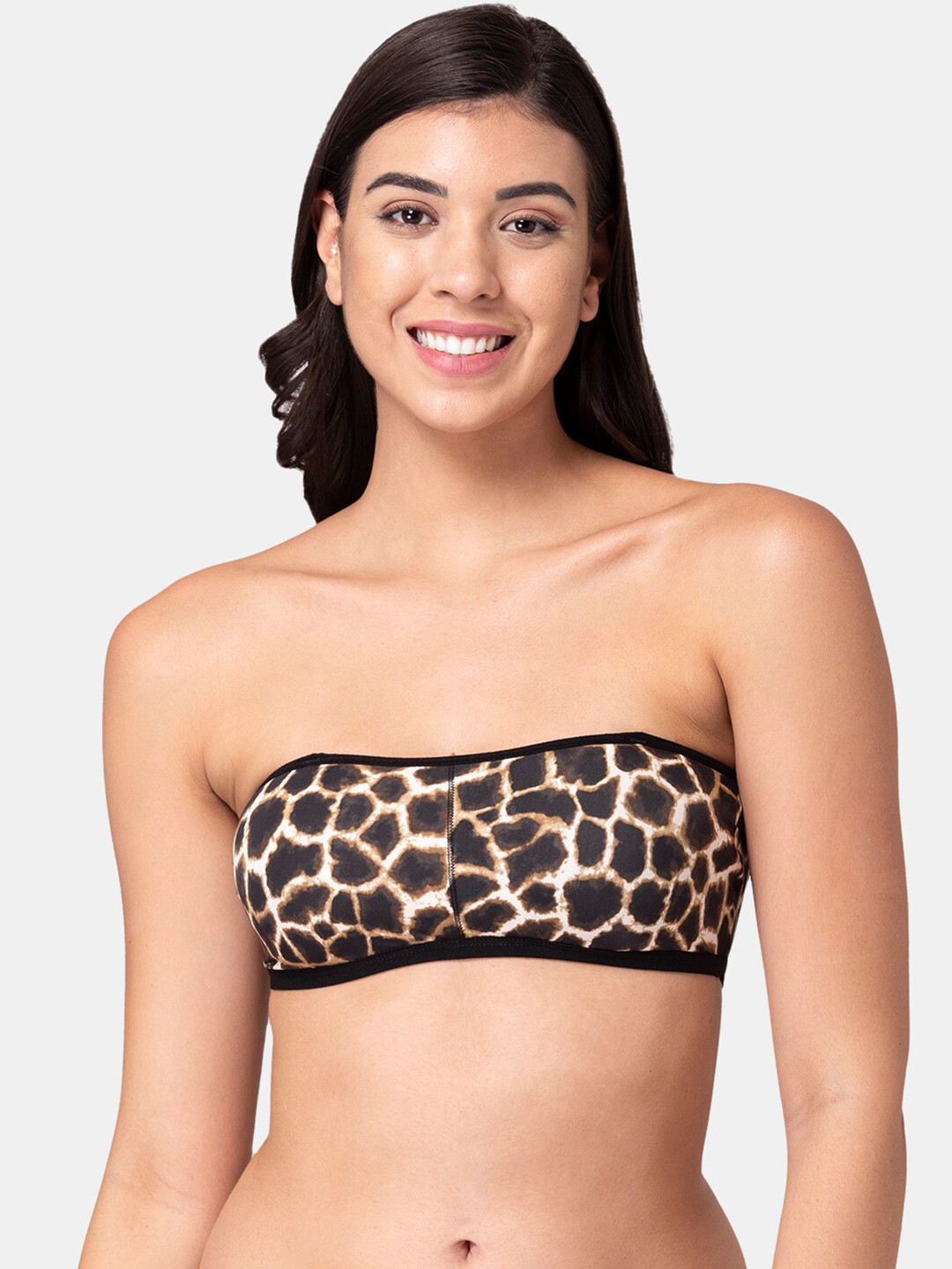 

Tweens Animal Cotton Beginners Bra - Medium Coverage Lightly Padded, Black