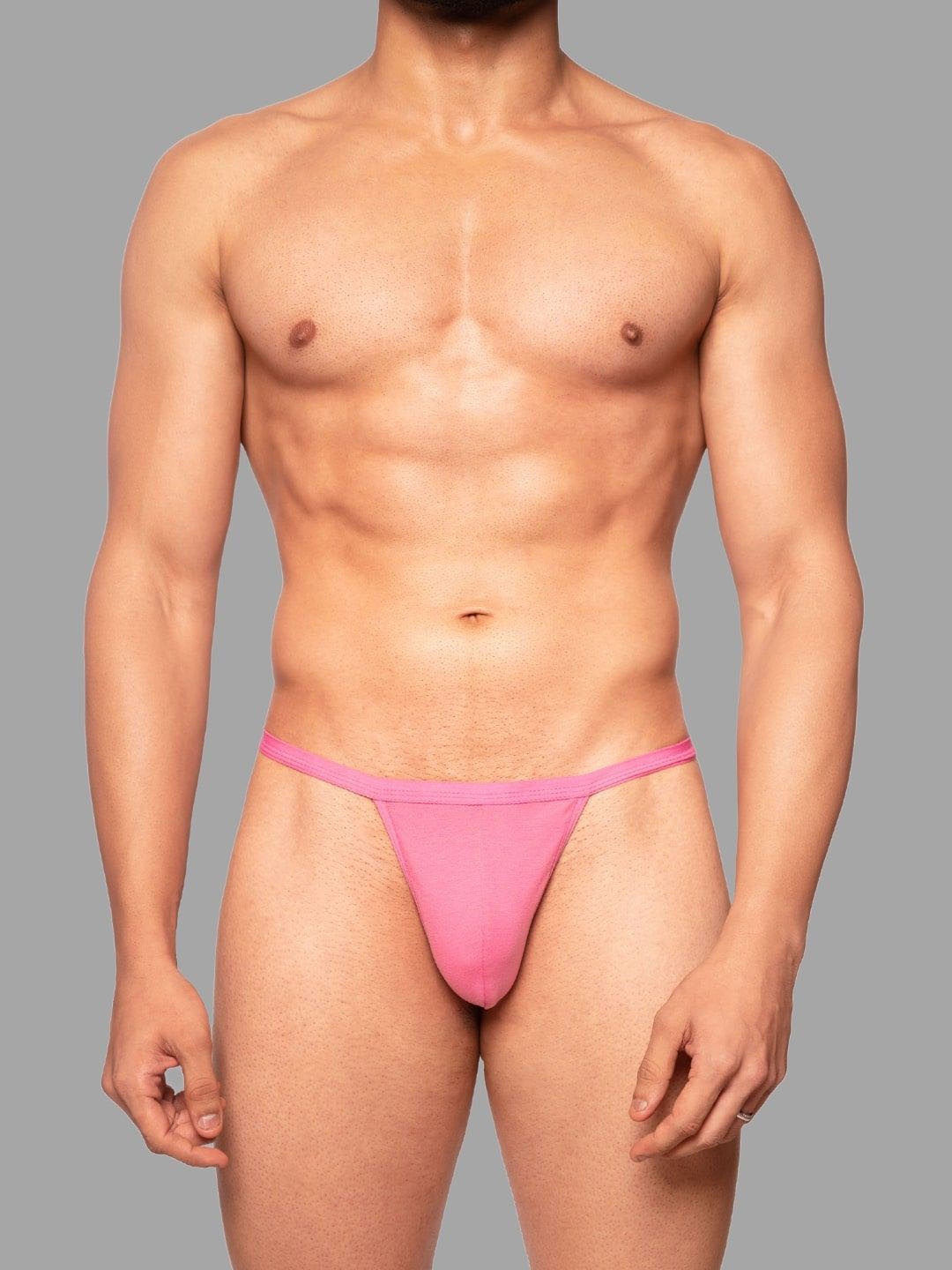 

EROBOLD Mid-Rise Thongs Briefs- MTH-HW1IR1CS01, Rose