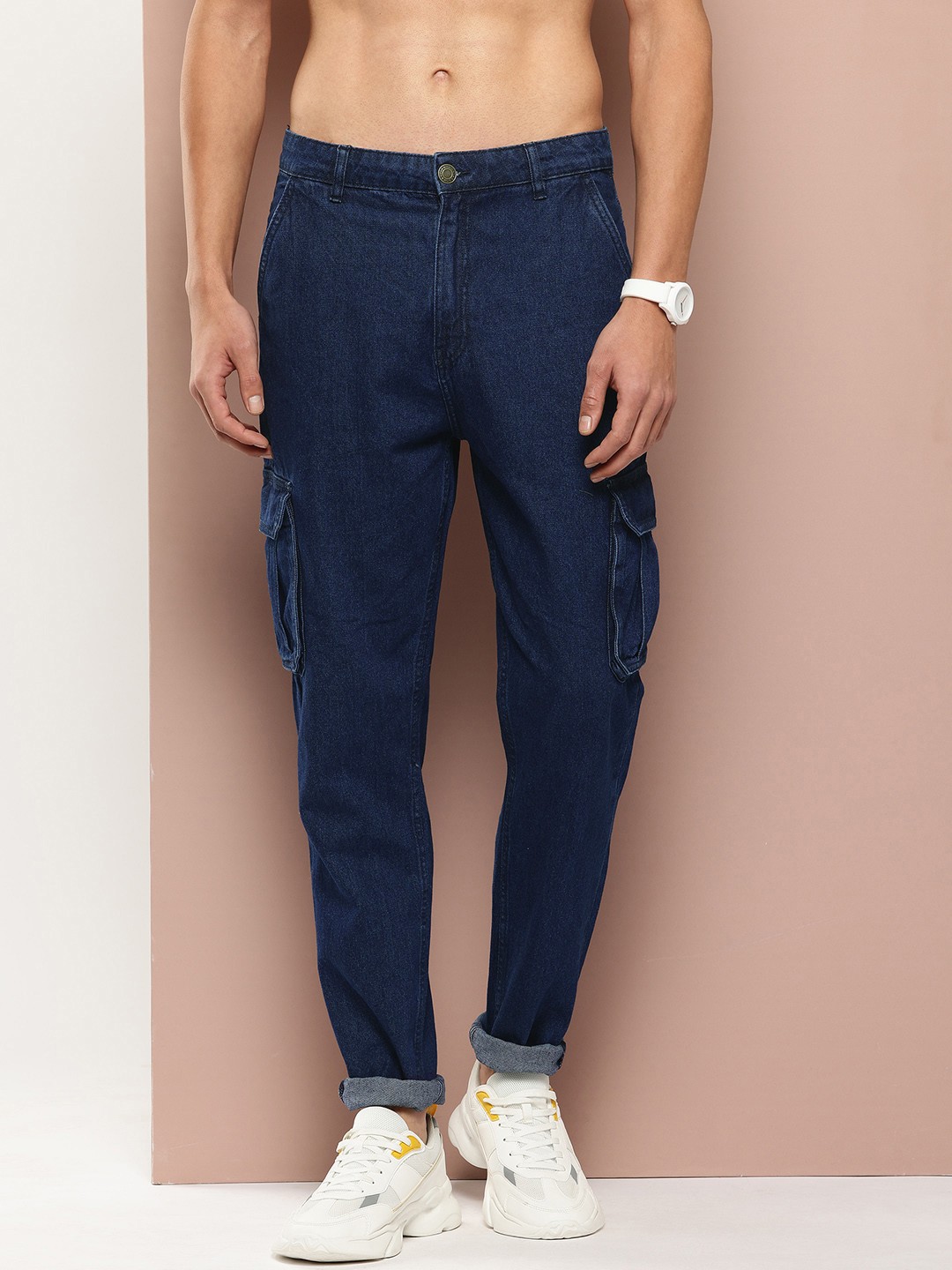 

Harvard Men Cotton Straight Fit Jeans, Blue