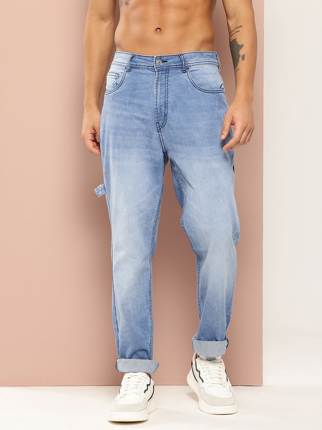 

Harvard Men Stretchable Tapered Fit Jeans, Blue