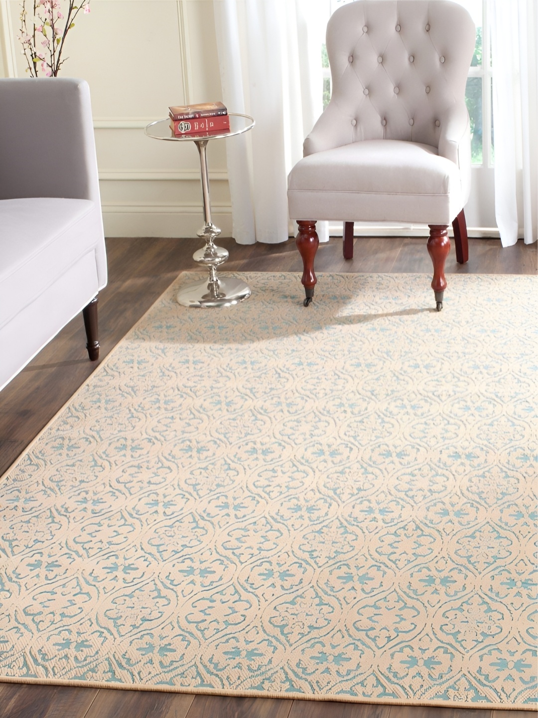 

RUGSMITH Beige Abstract Hand-Tufted Carpet