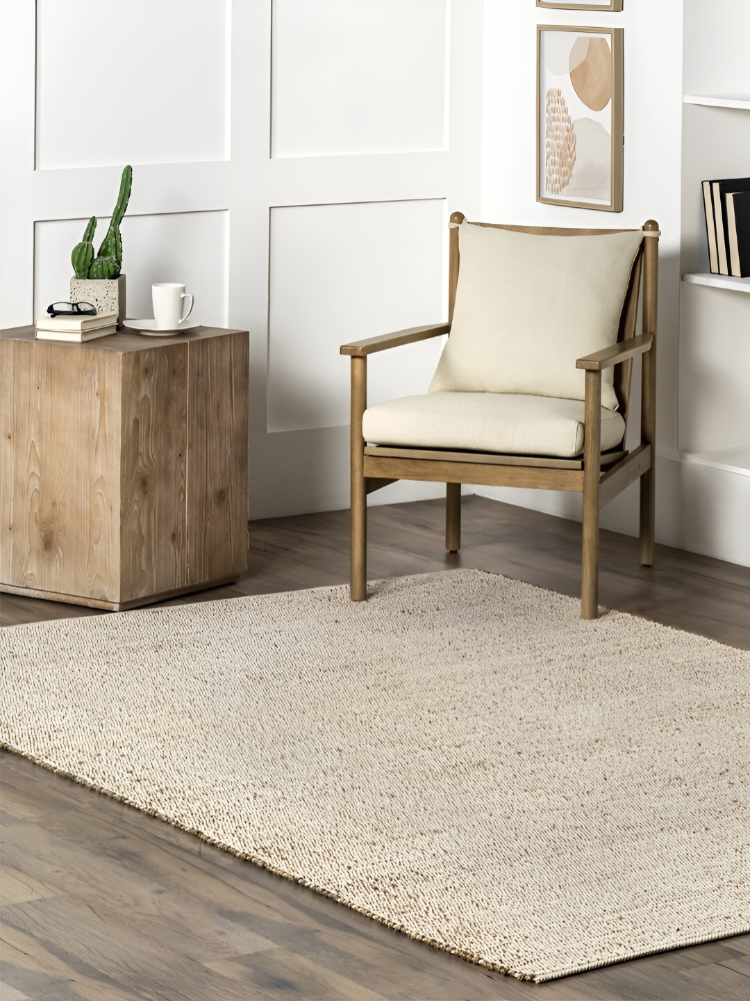 

RUGSMITH Beige Hand-Tufted Carpet