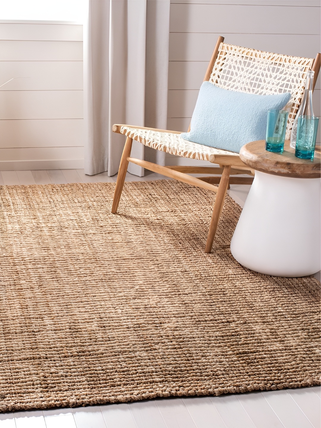 

RUGSMITH Brown Abstract Hand-Tufted Carpet