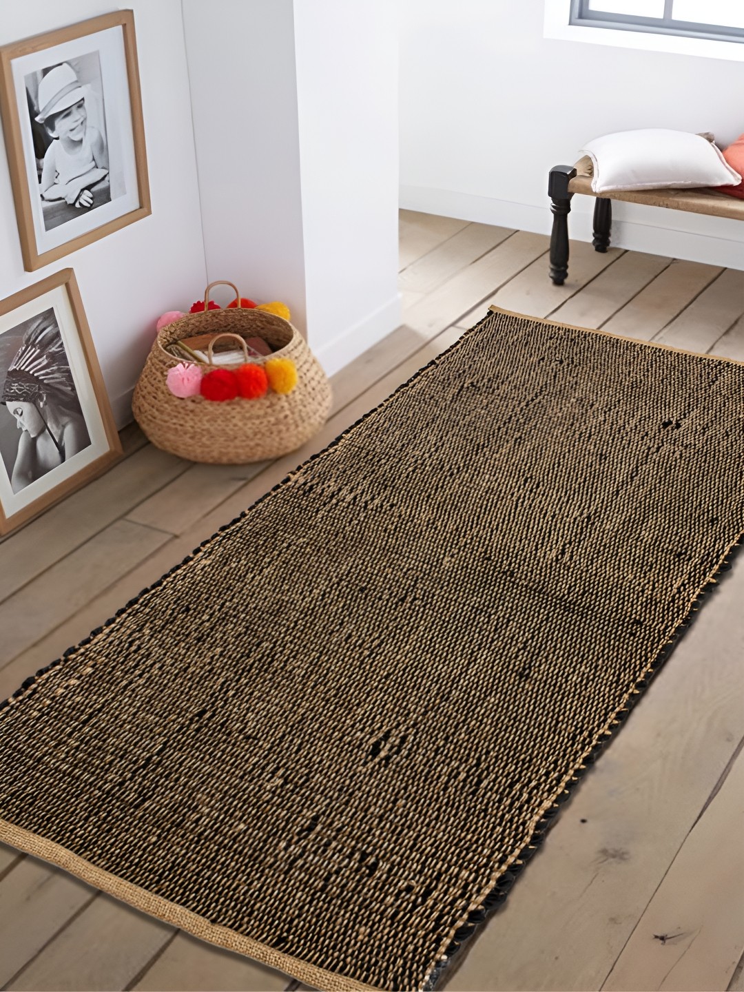 

RUGSMITH Brown Abstract Hand-Tufted Carpet