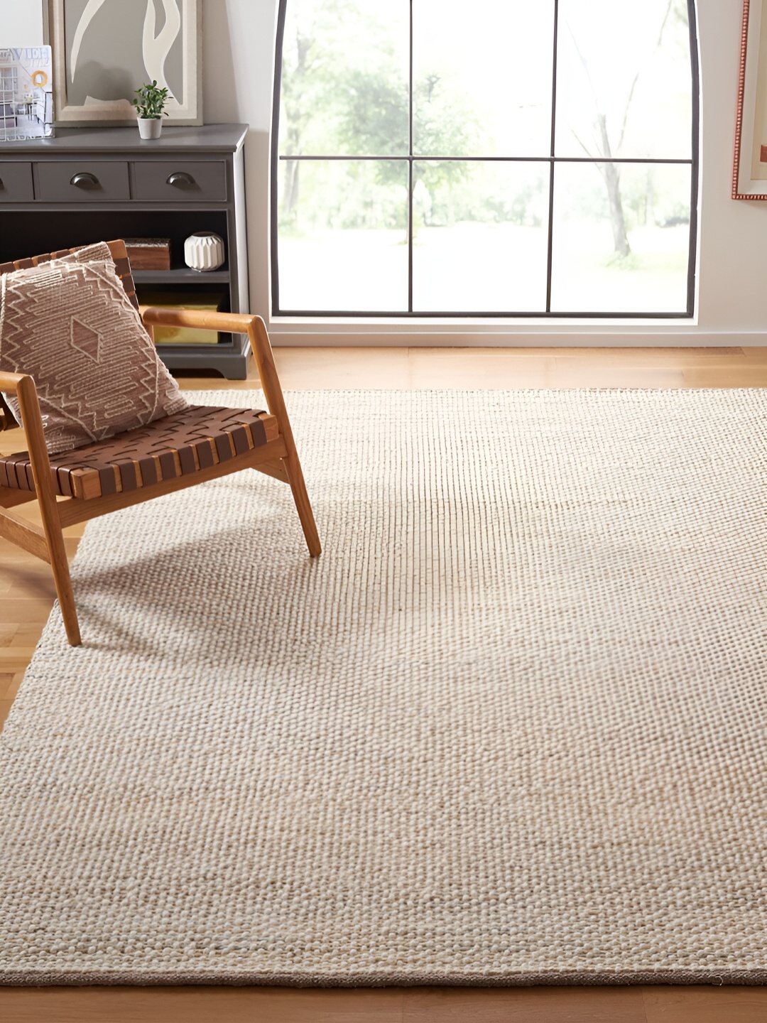 

RUGSMITH Beige Hand-Tufted Carpet