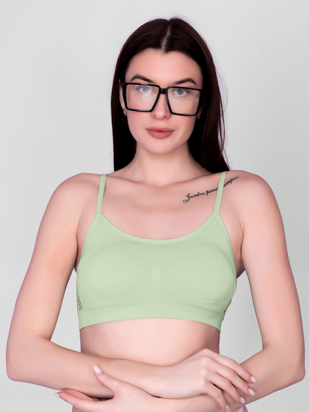 

Gopalvilla Full Coverage Bra with All Day Comfort, Green